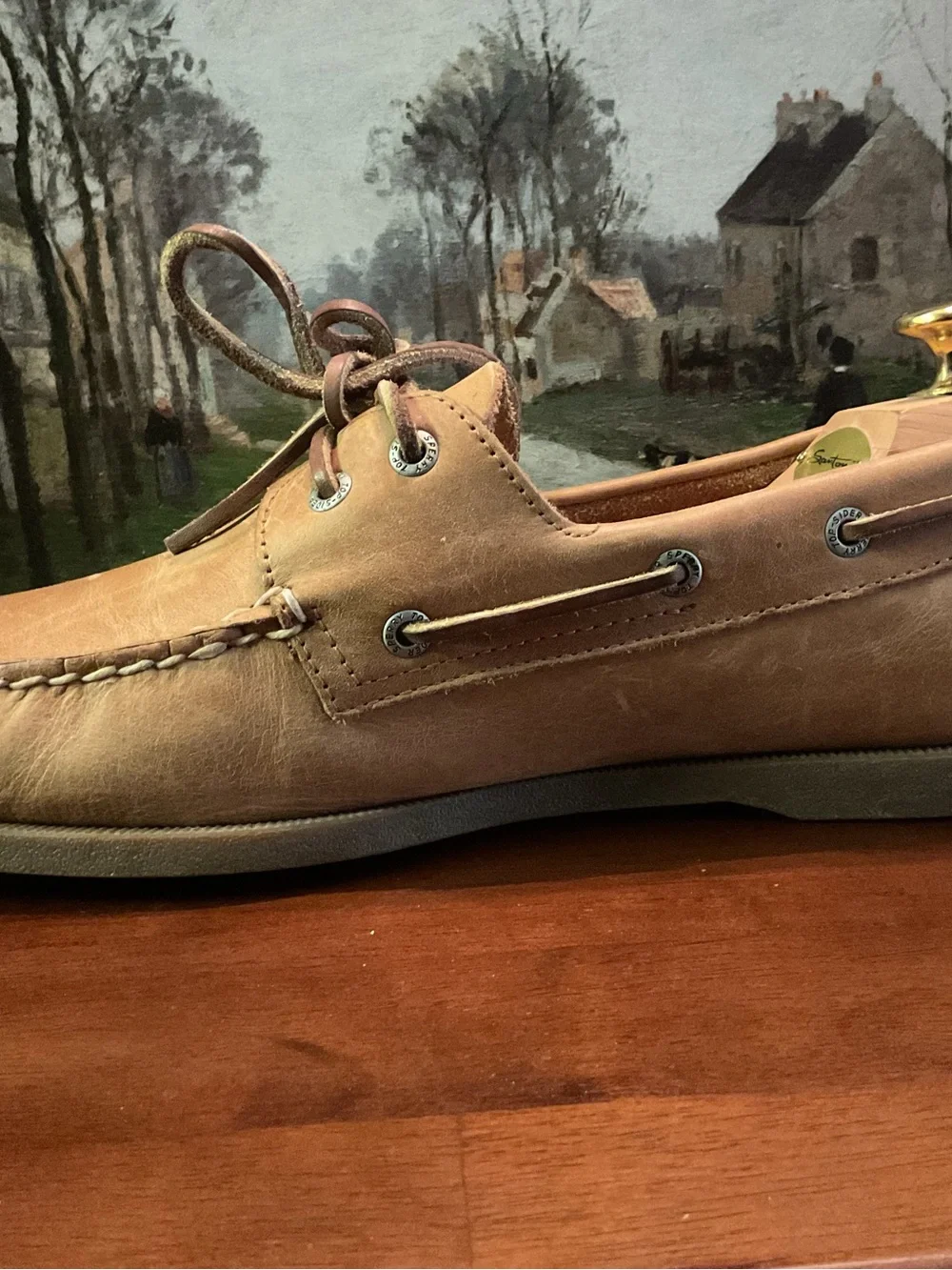 Sperry timeless leather